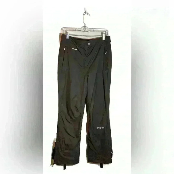 Spyder Pants - Spyder woman’s ski pants size 10 brown with thinsulate insulation